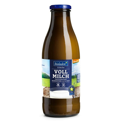 Produktfoto zu Vollmilch-Demeter 1L