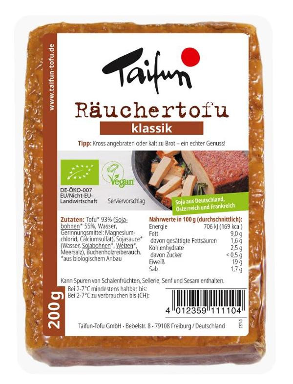 Produktfoto zu Räuchertofu Taifun