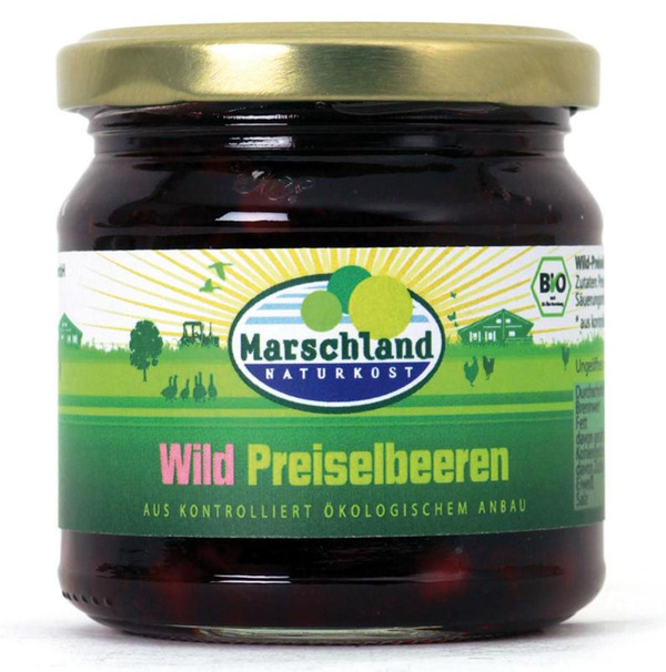Produktfoto zu Wild Preiselbeeren, 220g