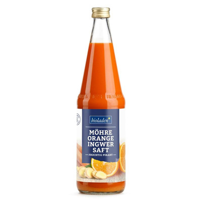 Produktfoto zu Möhre-Orange-Ingwer Saft