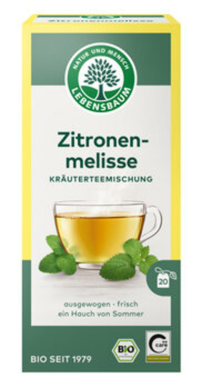 Produktfoto zu Kräutertee Zitronenmelisse