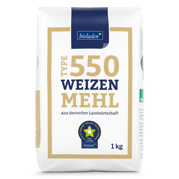 Produktfoto zu Weizenmehl 550- 1kg