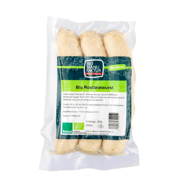 Produktfoto zu Rostbratwurst, 3er