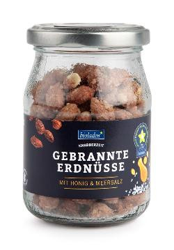 Produktfoto zu Gebrannte Erdnüsse mit Honig & Salz