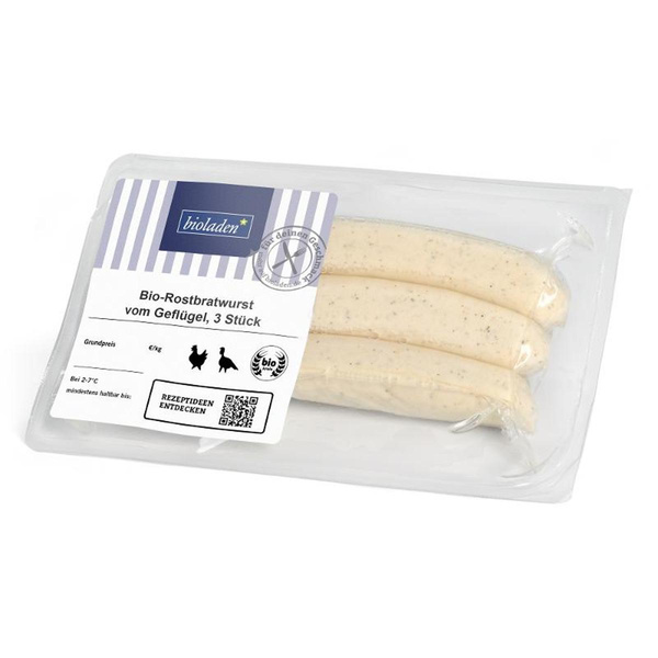 Produktfoto zu Rostbratwurst- Geflügel