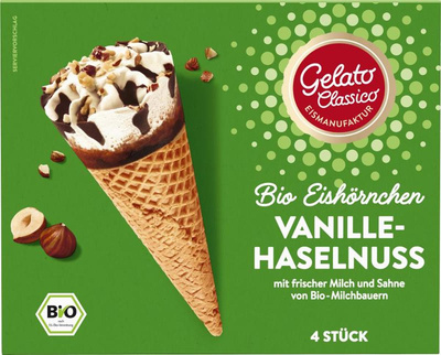 Produktfoto zu Vanille-Haselnuss Eishörnchen