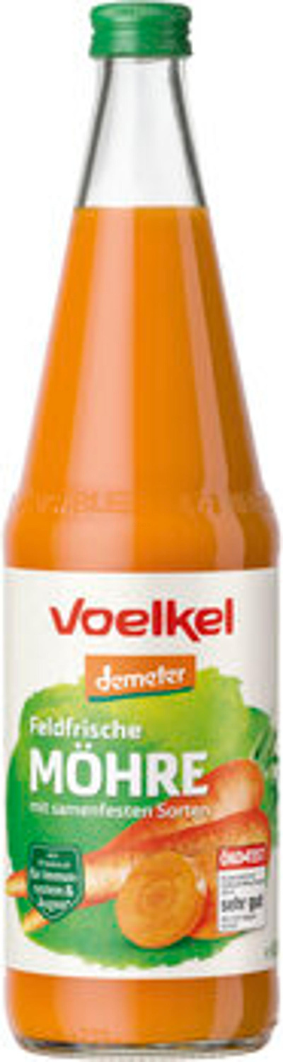 Produktfoto zu Möhrensaft feldfrisch, 0,7l