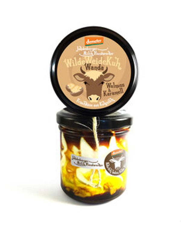 Produktfoto zu Wanda Frischkäse Walnuss_Karam