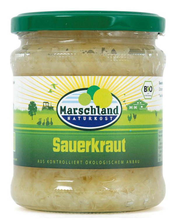 Produktfoto zu Sauerkraut im Glas- 370ml