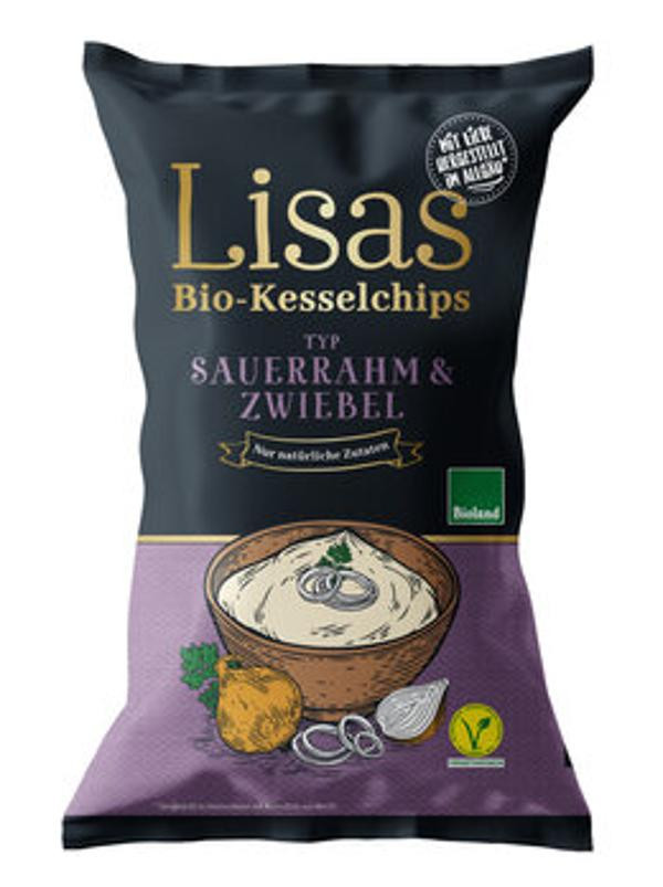 Produktfoto zu Lisa,s Kesselchips- Sauerrahm Zwiebel