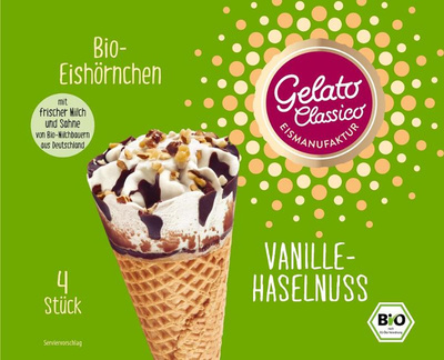 Produktfoto zu Vanille-Haselnuss Eishörnchen