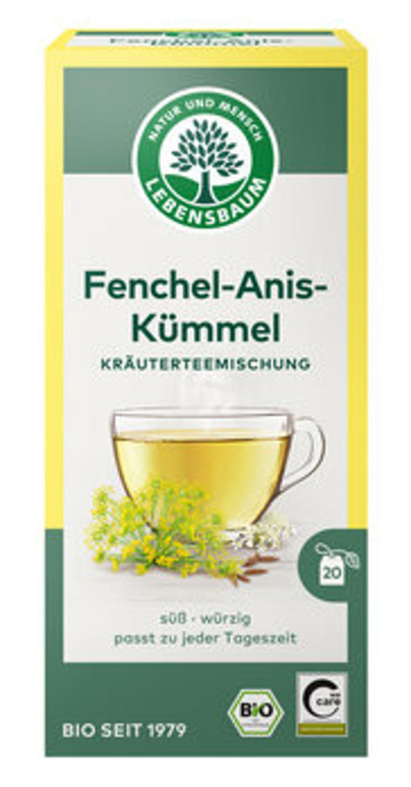 Produktfoto zu Fenchel- Anis- Kümmel -Tee im Beutel