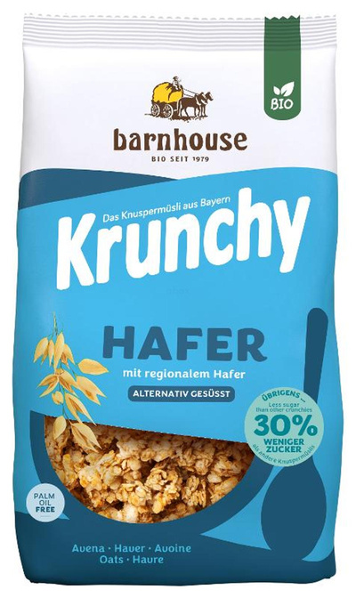 Produktfoto zu Krunchy Hafer, 625g