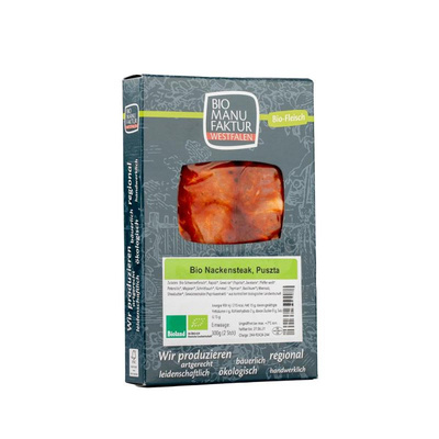 Produktfoto zu Nackensteak mariniert