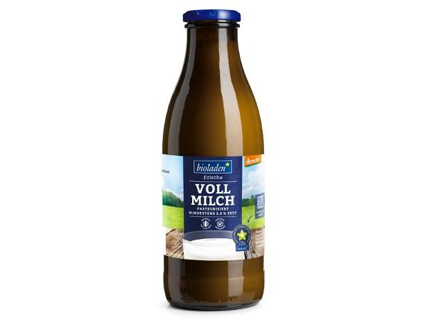 Produktfoto zu Vollmilch-Demeter 1L