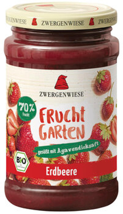 Produktfoto zu Erdbeer Fruchtgarten, 225g