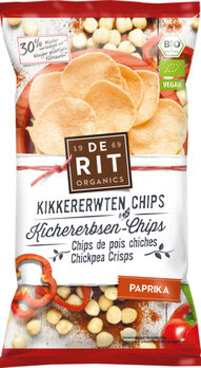 Produktfoto zu Kichererbsenchips Paprika