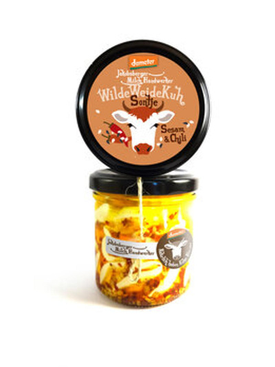 Produktfoto zu Sontje Frischkäse Sesam_Chili