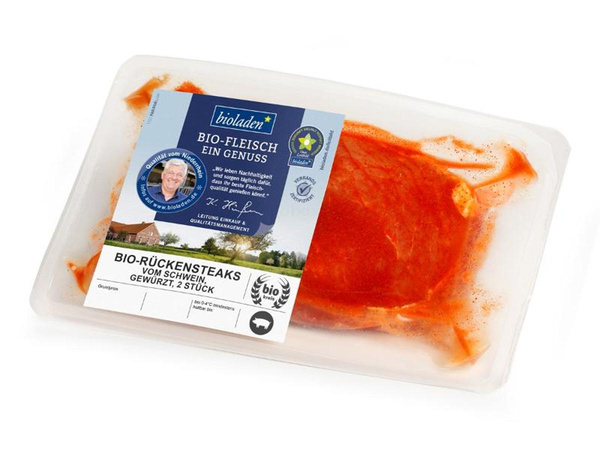 Produktfoto zu Rückensteak vom Schwein