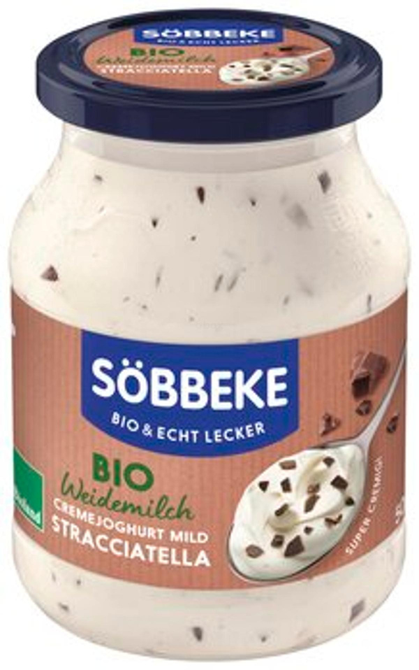 Produktfoto zu Joghurt Stracciatella im 500g Glas