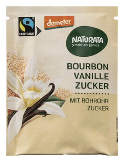 Produktfoto zu Bourbon Vanillezucker mit deutschem Rübenzucker