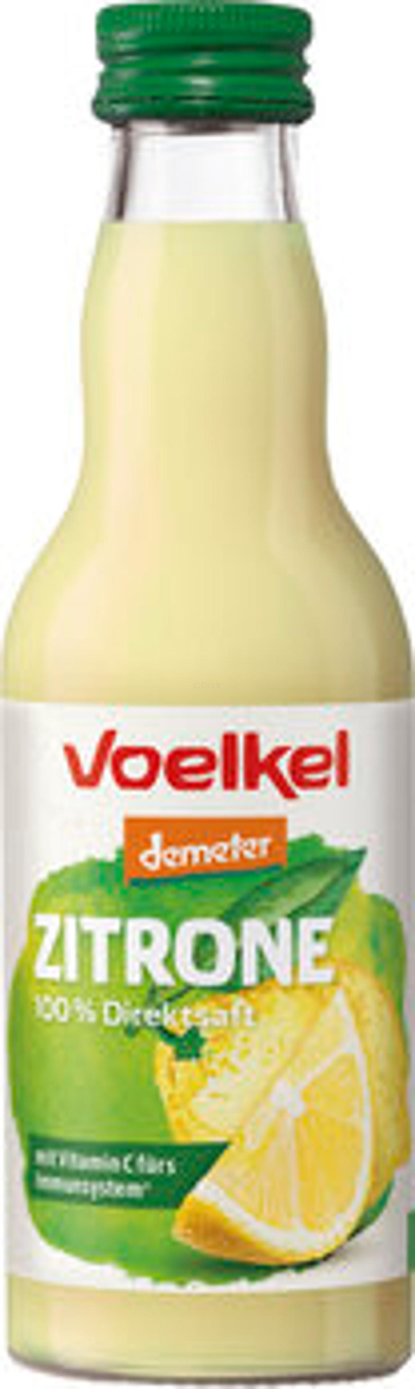 Produktfoto zu Zitronensaft, 0,2l
