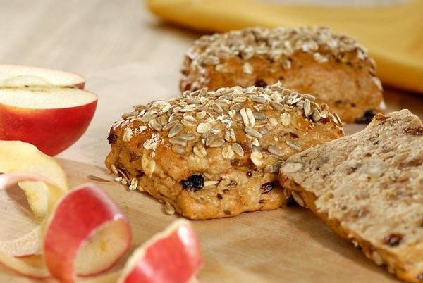 Produktfoto zu Apfel-Nuss Happen Vollkorn