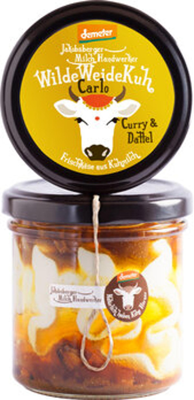 Produktfoto zu Carlo Frischkäse Curry_Dattel