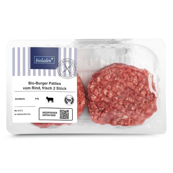 Produktfoto zu Burger Patties vom Rind