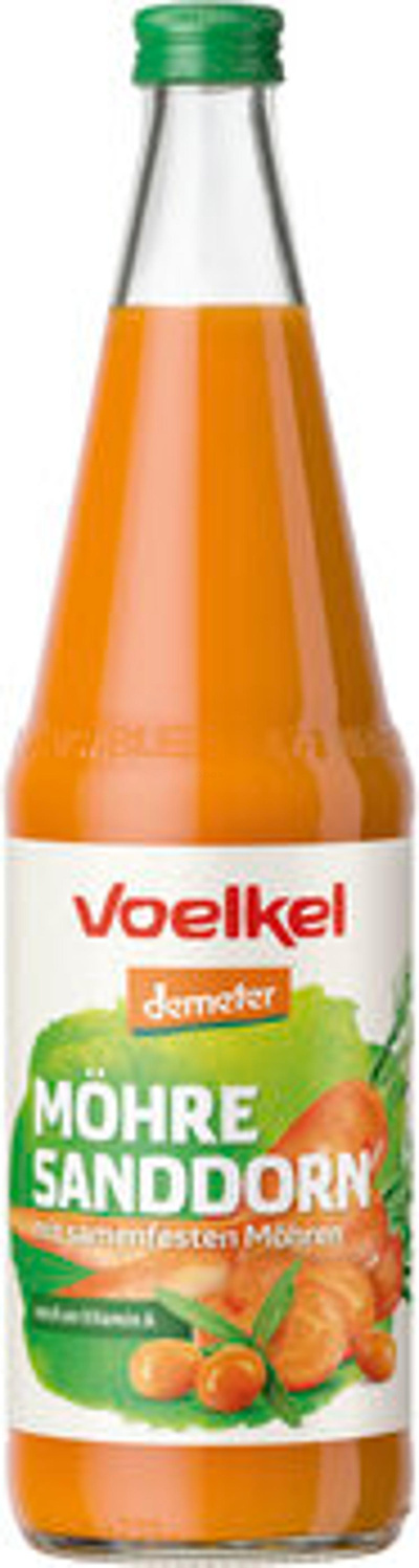 Produktfoto zu Möhren Sanddorn Saft, 0,7l