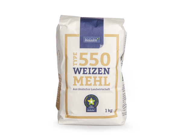 Produktfoto zu Weizenmehl 550- 1kg