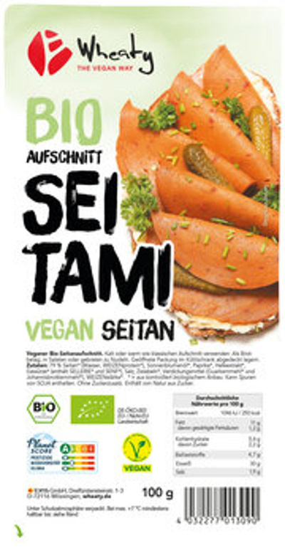 Produktfoto zu Wheaty Veganer Aufschnitt Seit
