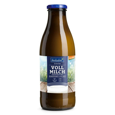 Produktfoto zu Vollmilch-Demeter 1L