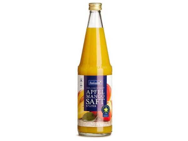 Produktfoto zu Apfel Mango Saft, 0,7l