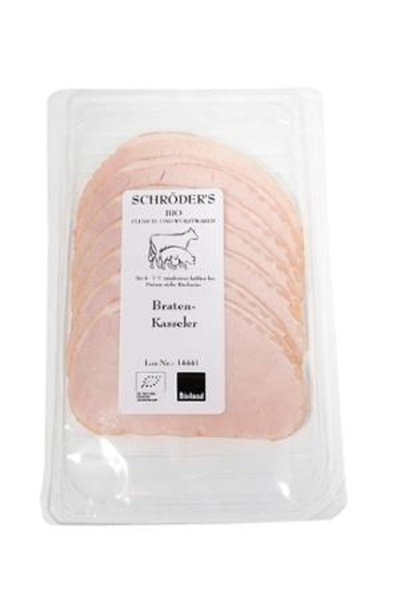 Produktfoto zu Bratenkasseler geschnitten