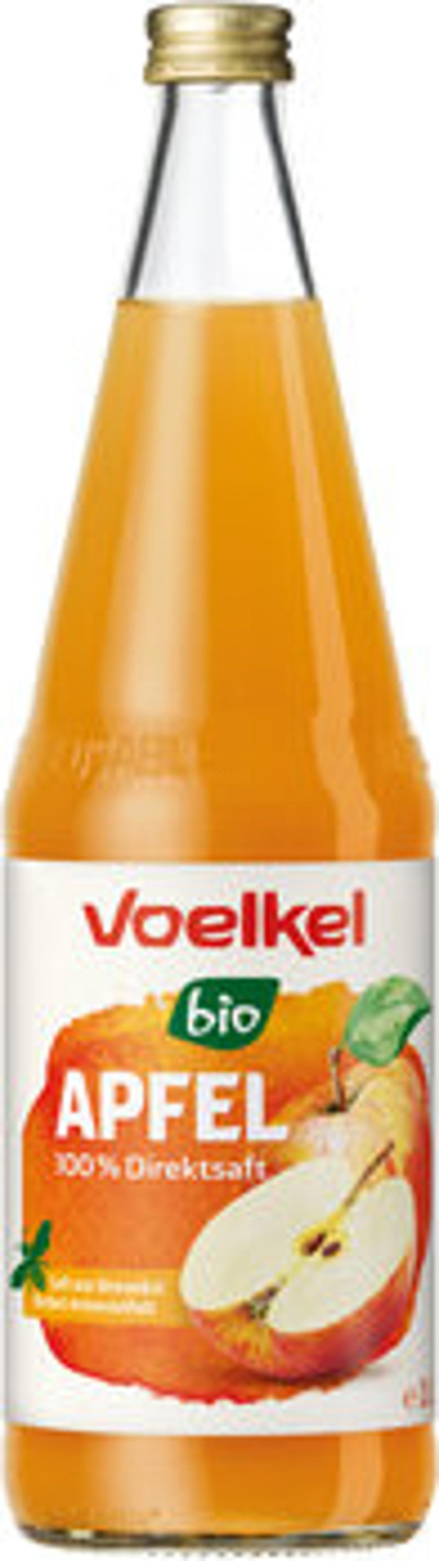 Produktfoto zu Apfelsaft naturtrüb, 6x1l