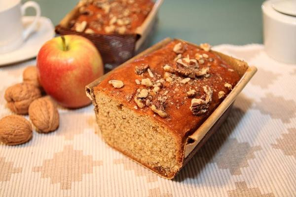 Produktfoto zu Sandkuchen- Walnuss-Apfel