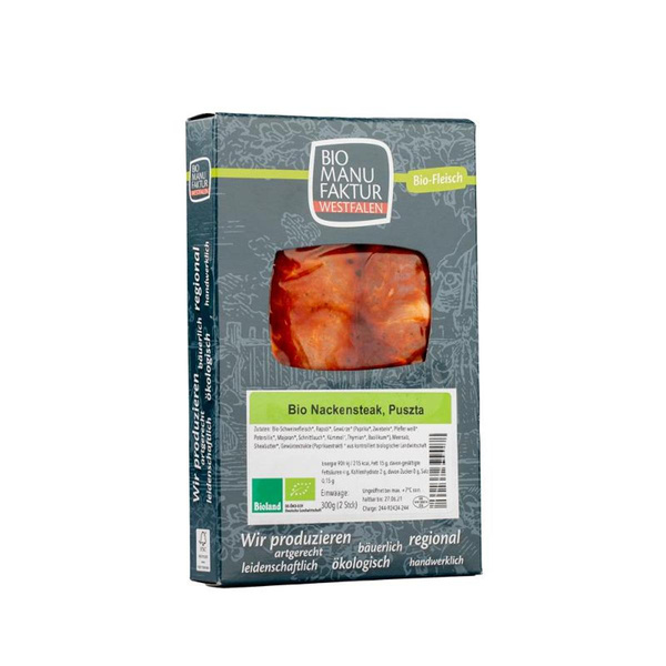 Produktfoto zu Nackensteak mariniert