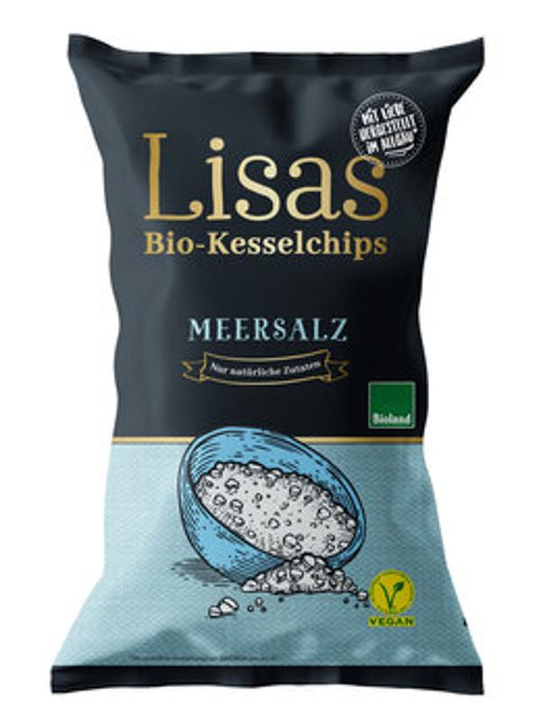 Produktfoto zu Lisa,s Kesselchips Meersalz